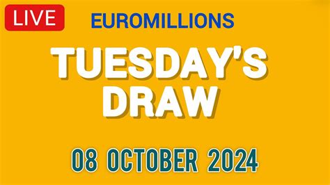 euromillions live draw tonight youtube time|The National Lottery Euromillions Draw Live Results From.